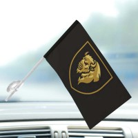 Автомобільний прапорець 29 ОВМБр чорний